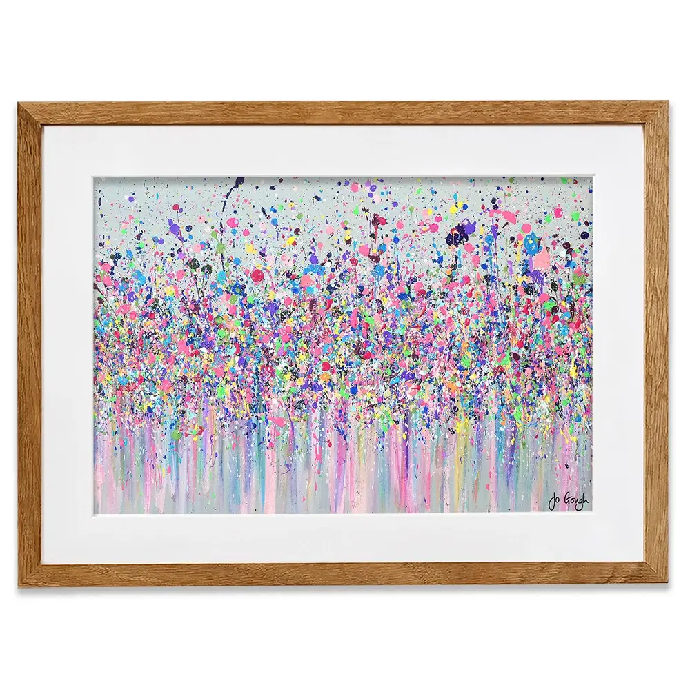 Live Life In Colour Framed Art Print Live Life In Colour Framed Art Print wall art product Jo Gough