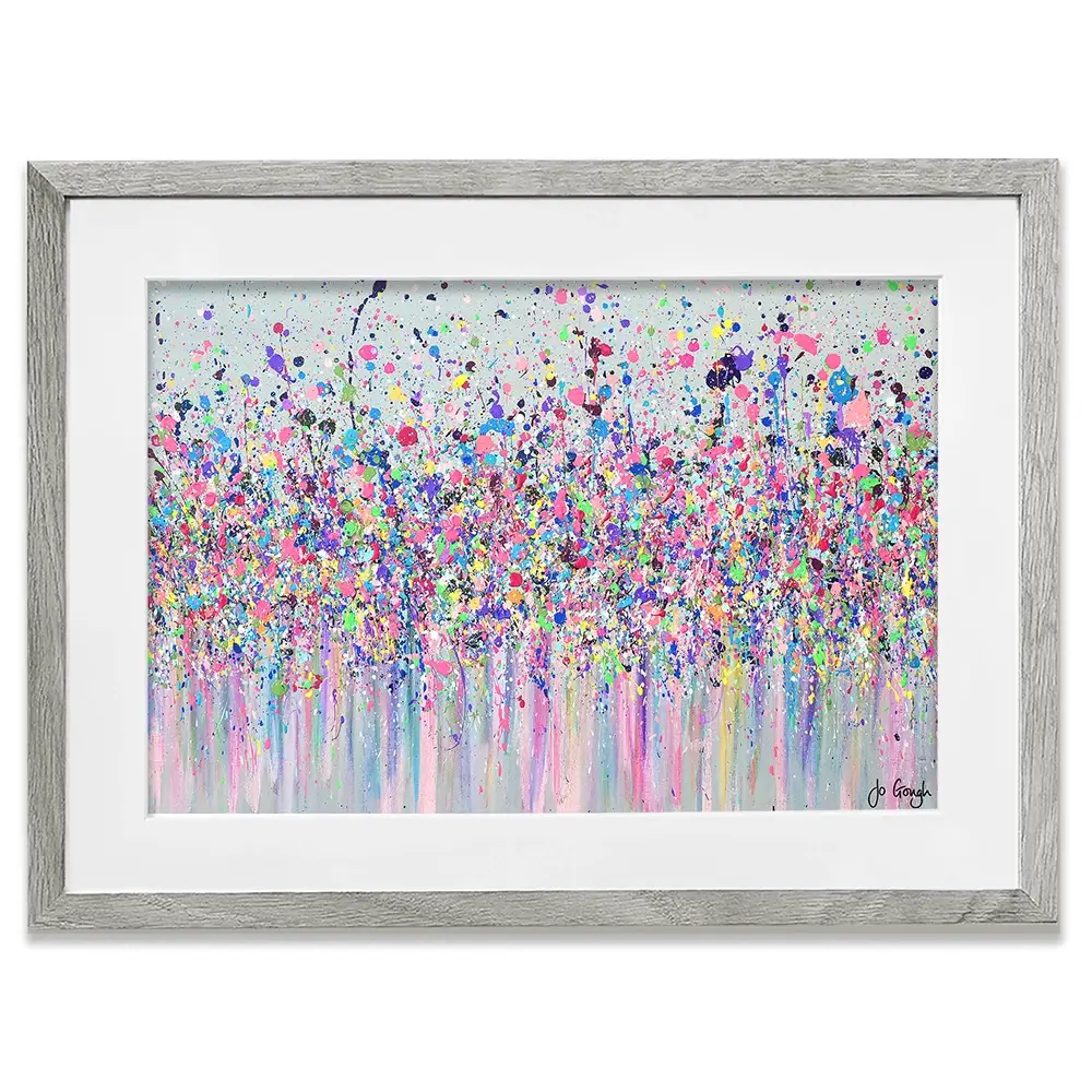 Live Life In Colour Framed Art Print Live Life In Colour Framed Art Print wall art product Jo Gough