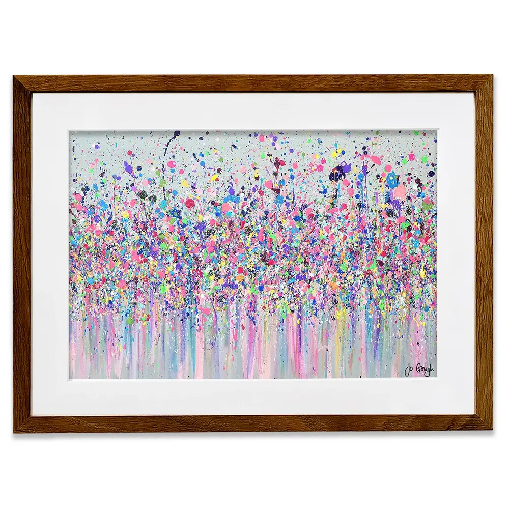 Live Life In Colour Framed Art Print Live Life In Colour Framed Art Print wall art product Jo Gough