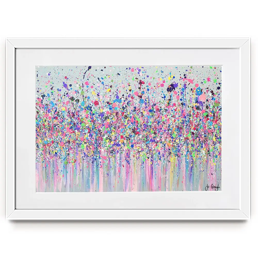 Live Life In Colour Framed Art Print Live Life In Colour Framed Art Print wall art product Jo Gough