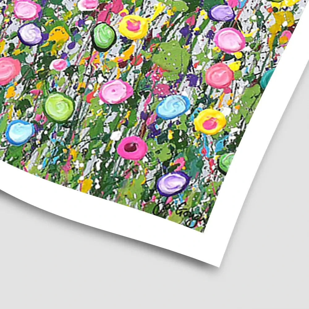 Live Life In Full Bloom Art Print Live Life In Full Bloom Art Print wall art product Jo Gough