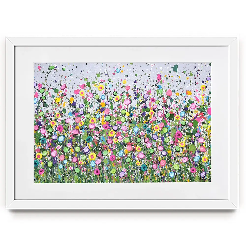 Live Life In Full Bloom Framed Art Print Live Life In Full Bloom Framed Art Print wall art product Jo Gough