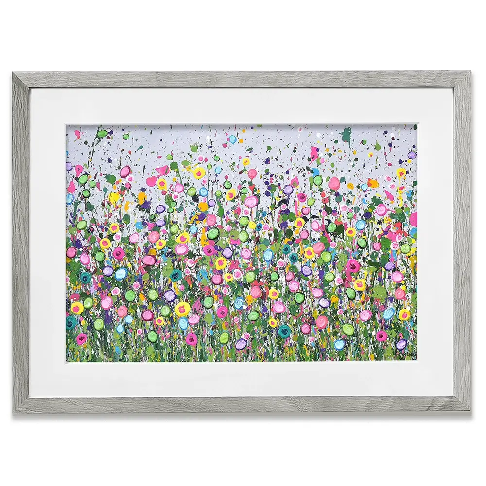 Live Life In Full Bloom Framed Art Print Live Life In Full Bloom Framed Art Print wall art product Jo Gough