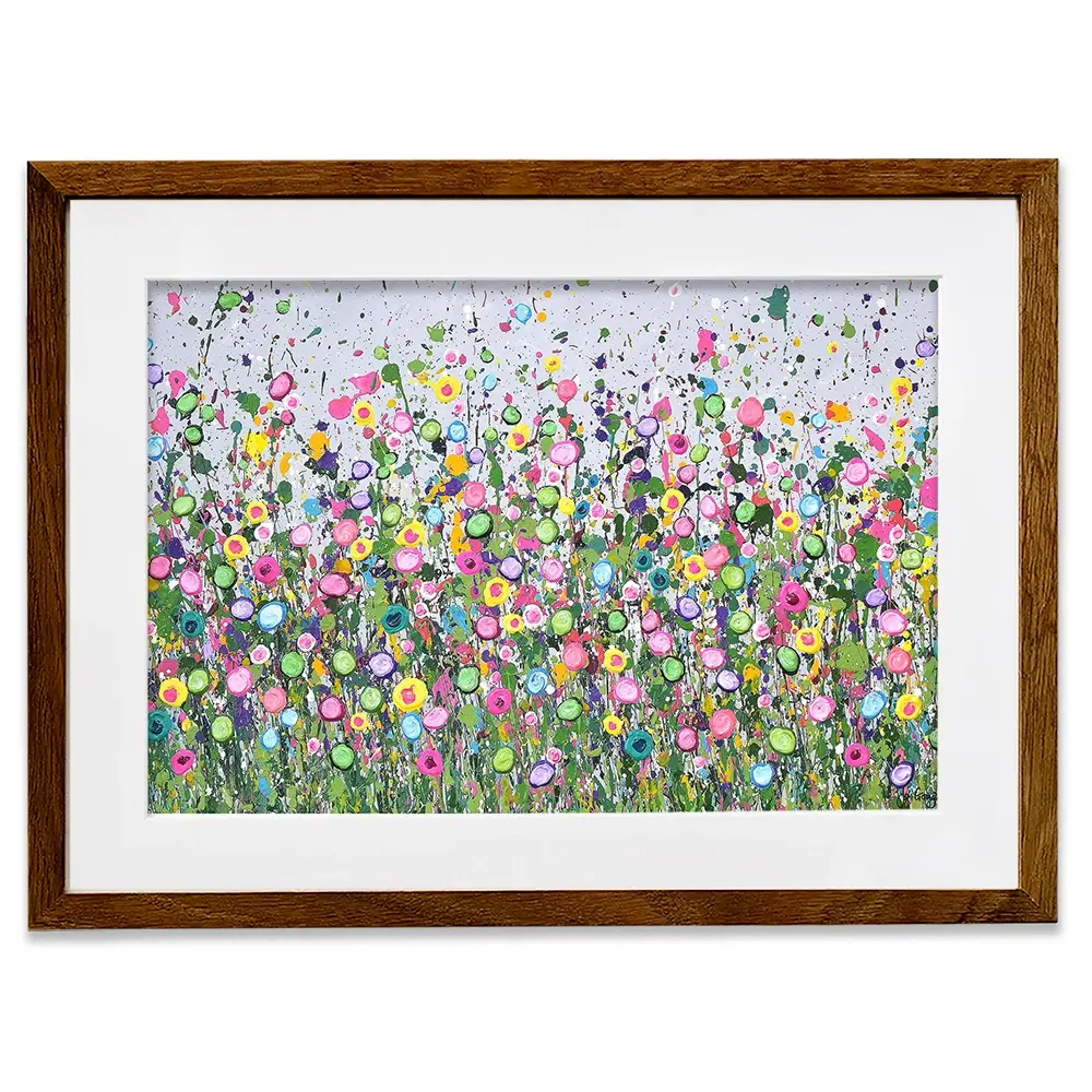 Live Life In Full Bloom Framed Art Print Live Life In Full Bloom Framed Art Print wall art product Jo Gough