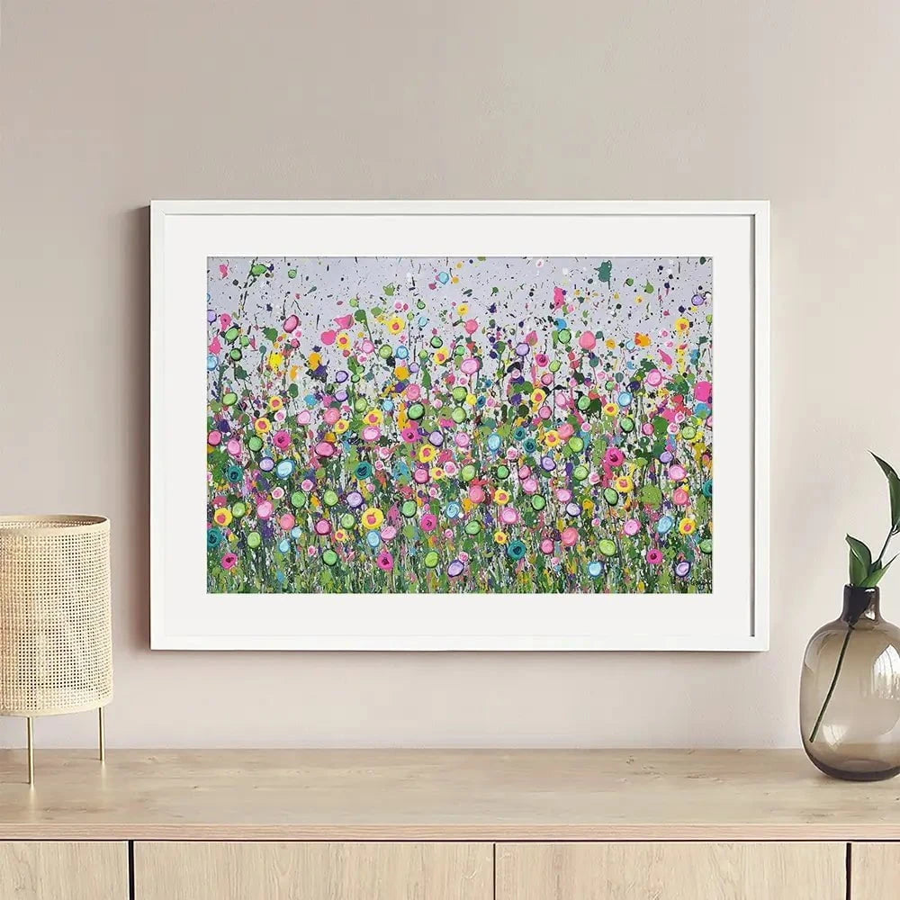 Live Life In Full Bloom Framed Art Print Live Life In Full Bloom Framed Art Print wall art product Jo Gough