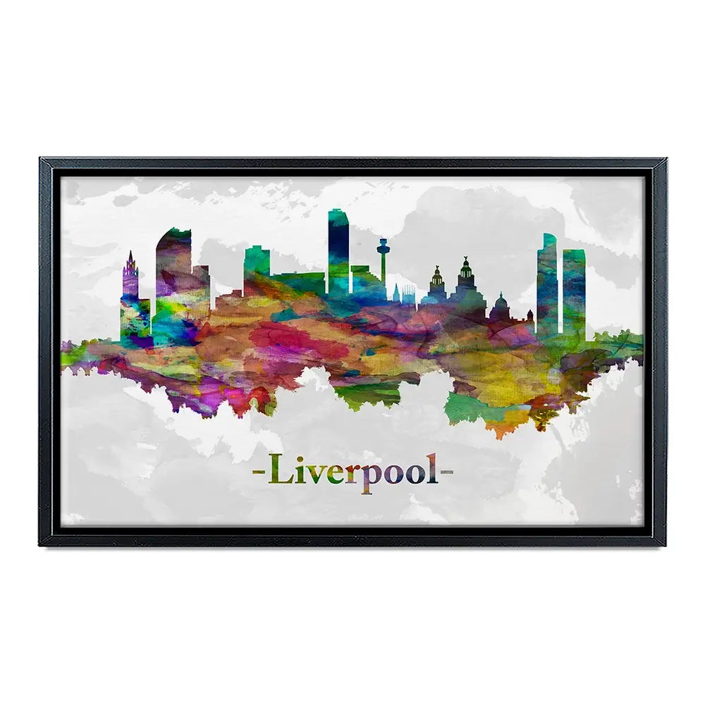 Liverpool In Colour Canvas Print Liverpool In Colour Canvas Print wall art product Towseef Dar / Shutterstock