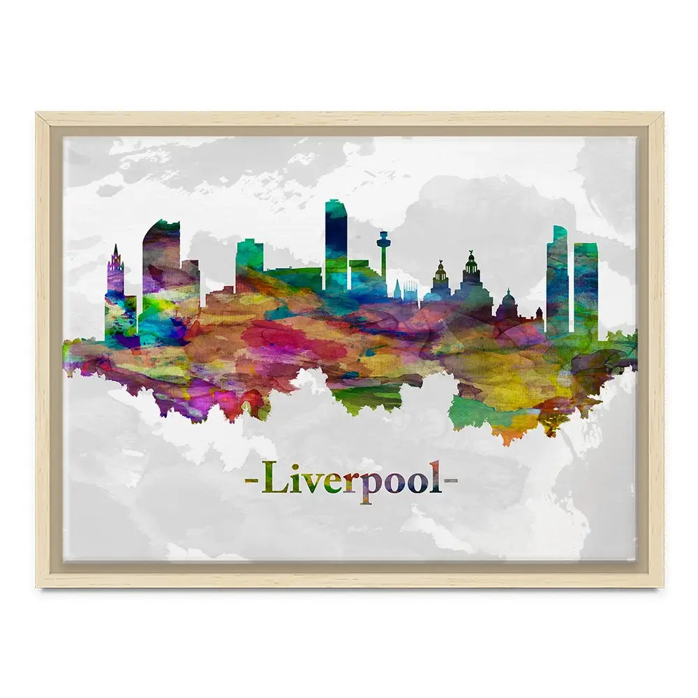 Liverpool In Colour Canvas Print Liverpool In Colour Canvas Print wall art product Towseef Dar / Shutterstock