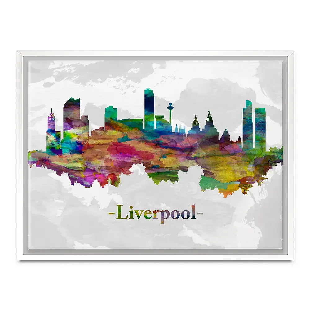 Liverpool In Colour Canvas Print Liverpool In Colour Canvas Print wall art product Towseef Dar / Shutterstock