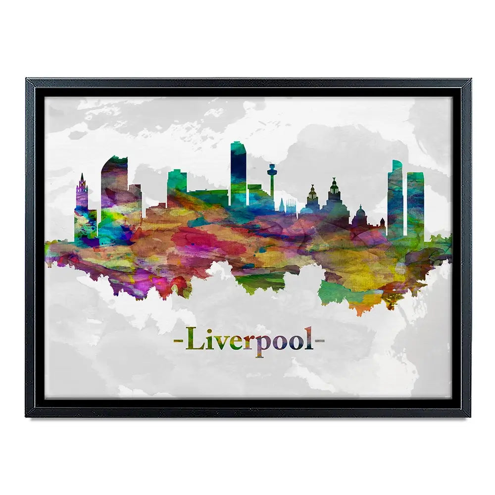 Liverpool In Colour Canvas Print Liverpool In Colour Canvas Print wall art product Towseef Dar / Shutterstock