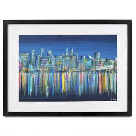 Liverpool Skyline Framed Art Print Liverpool Skyline Framed Art Print wall art product Jo Gough