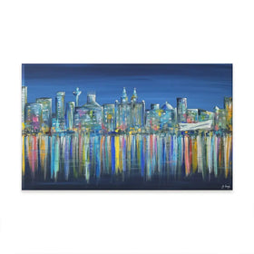 Liverpool Skyline Oversized Canvas Print Liverpool Skyline Oversized Canvas Print wall art product Art Print Shop