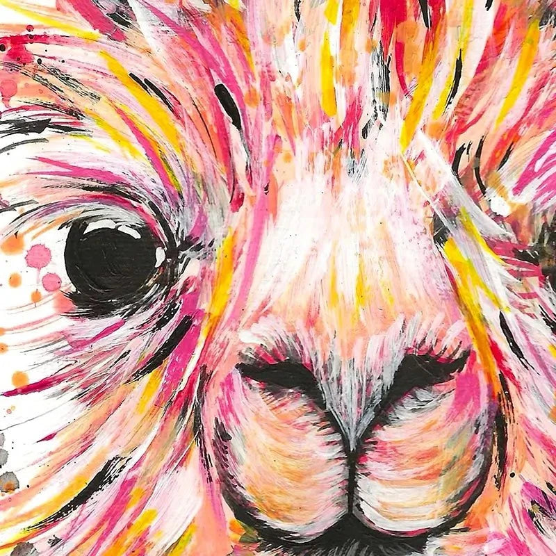 Llama Dusty Framed Art Print Llama Dusty Framed Art Print wall art product Emma LC Art