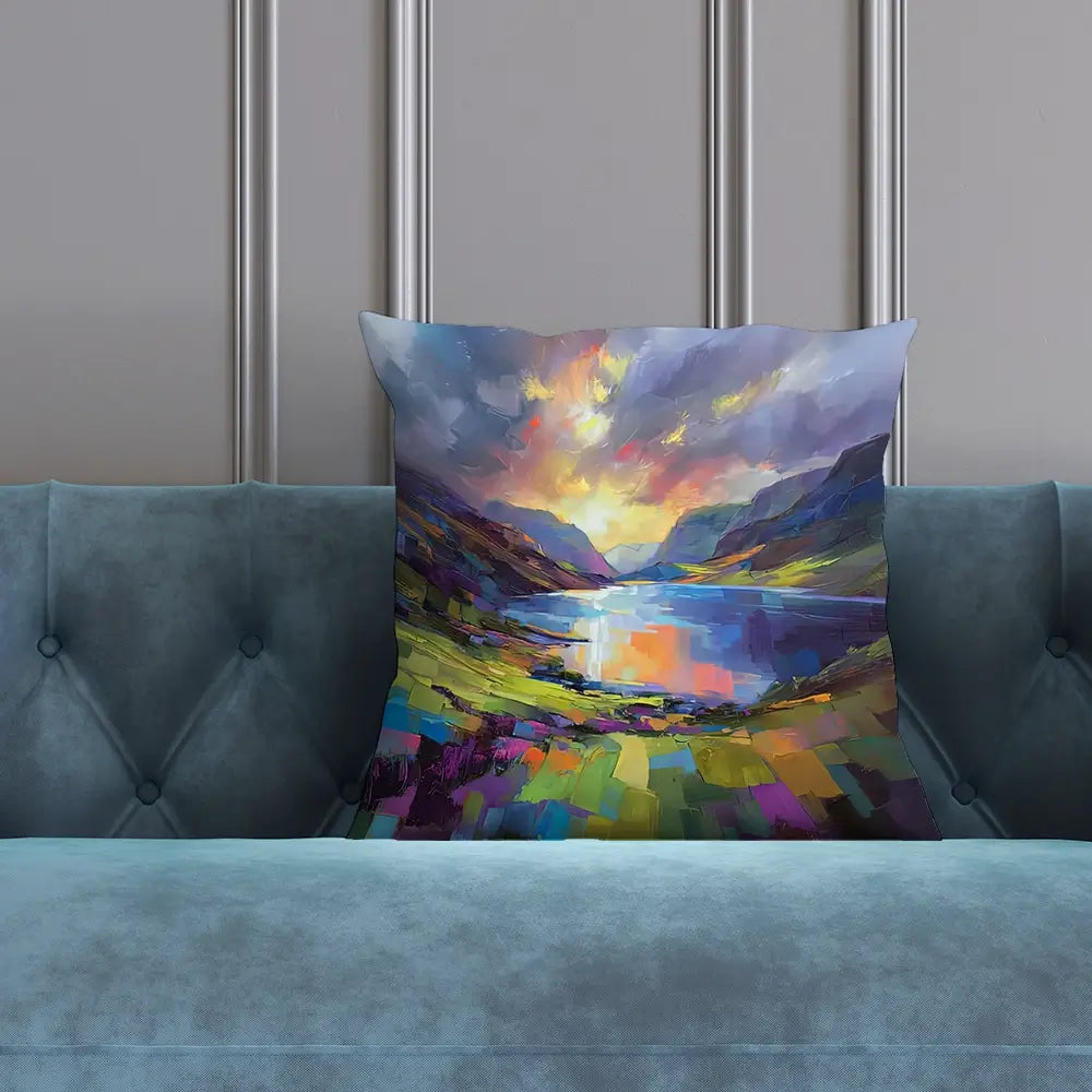 Loch Maree Cushion Loch Maree Cushion wall art product David Alexander Elder