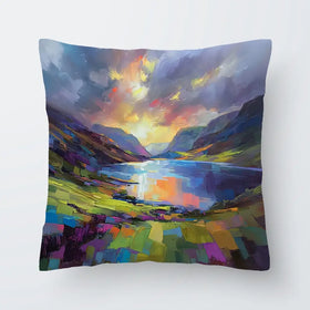 Loch Maree Cushion Loch Maree Cushion wall art product David Alexander Elder