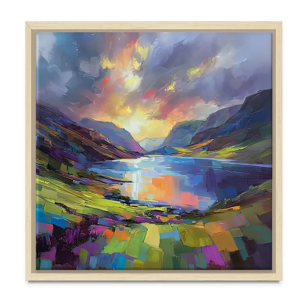 Loch Maree Oversized Canvas Print Loch Maree Oversized Canvas Print wall art product David Alexander Elder