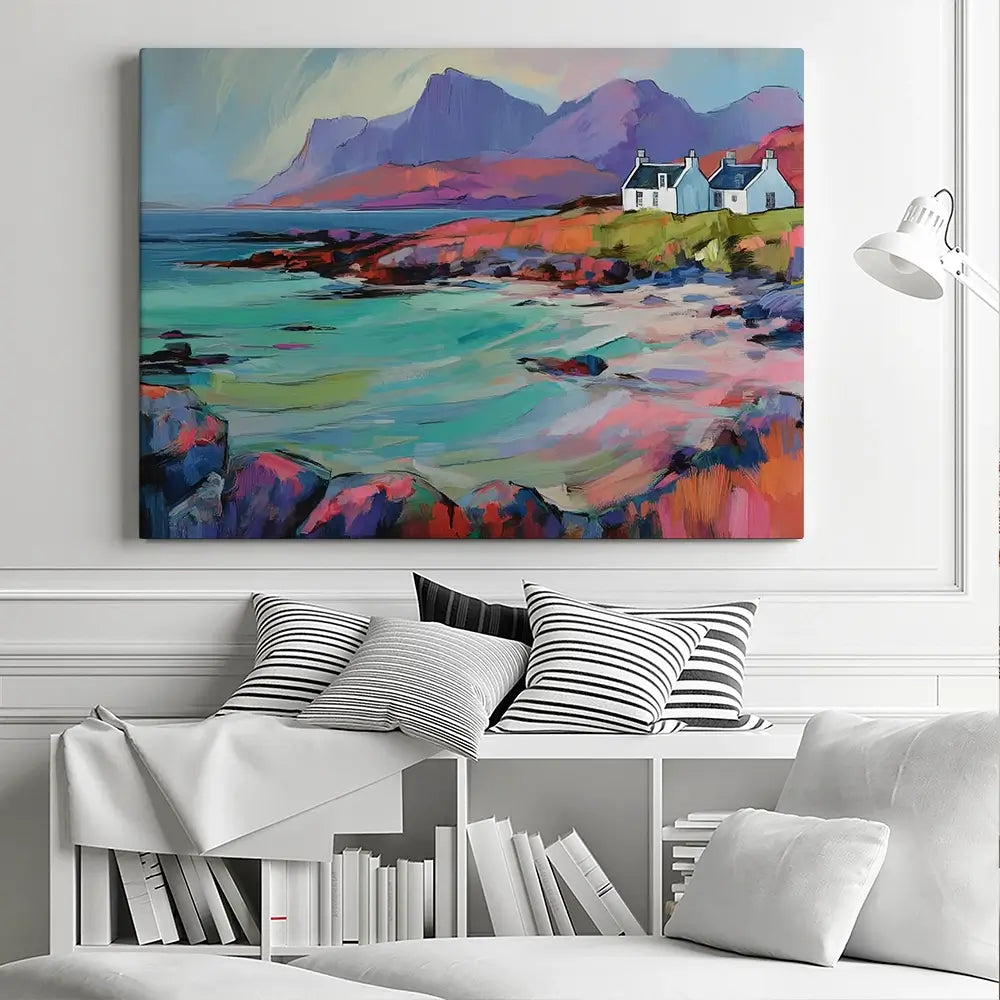 Loch Torridon Canvas Print Loch Torridon Canvas Print wall art product David Alexander Elder