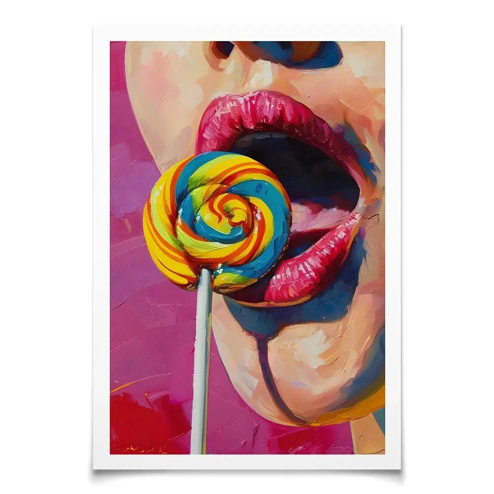 Lollipop Art Print Lollipop Art Print wall art product Art Print Shop
