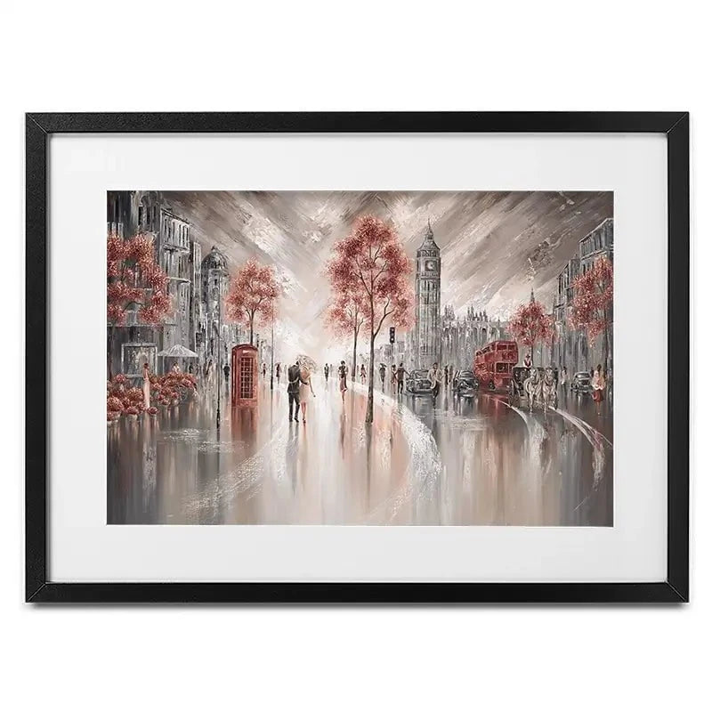 London Luxe Framed Art Print London Luxe Framed Art Print wall art product Isabella Karolewicz
