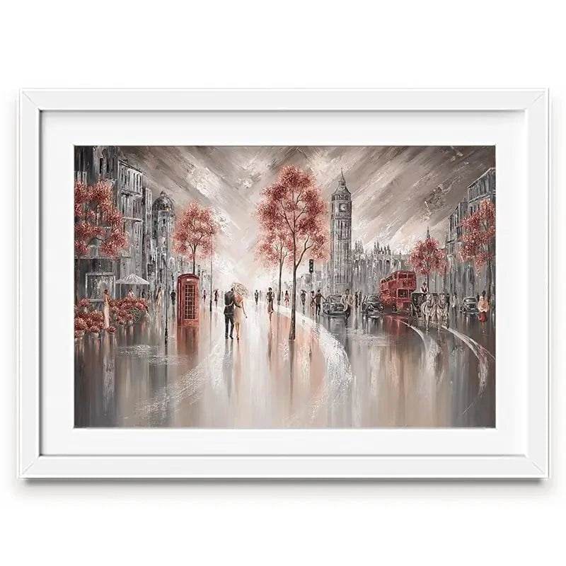London Luxe Framed Art Print London Luxe Framed Art Print wall art product Isabella Karolewicz