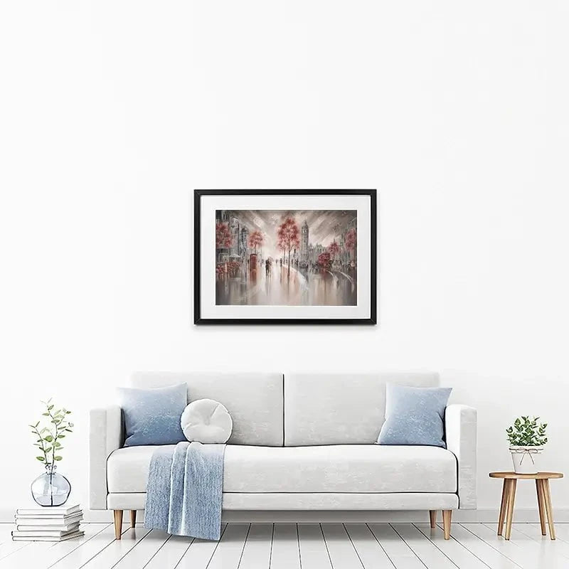 London Luxe Framed Art Print London Luxe Framed Art Print wall art product Isabella Karolewicz