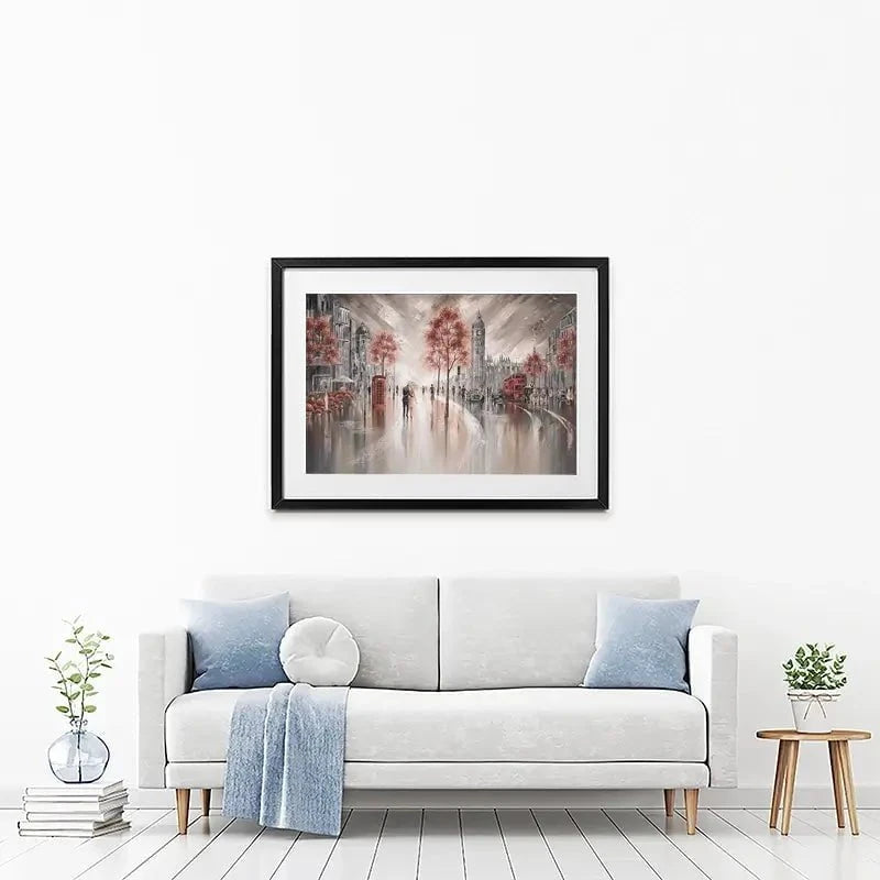 London Luxe Framed Art Print London Luxe Framed Art Print wall art product Isabella Karolewicz