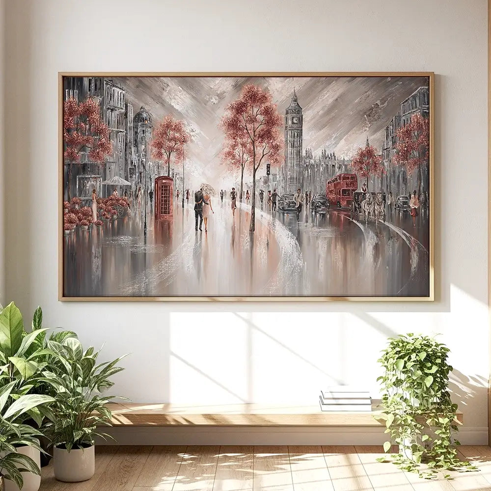 London Luxe Oversized Canvas Print London Luxe Oversized Canvas Print wall art product Isabella Karolewicz