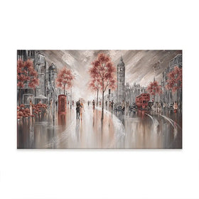 London Luxe Oversized Canvas Print London Luxe Oversized Canvas Print wall art product Isabella Karolewicz