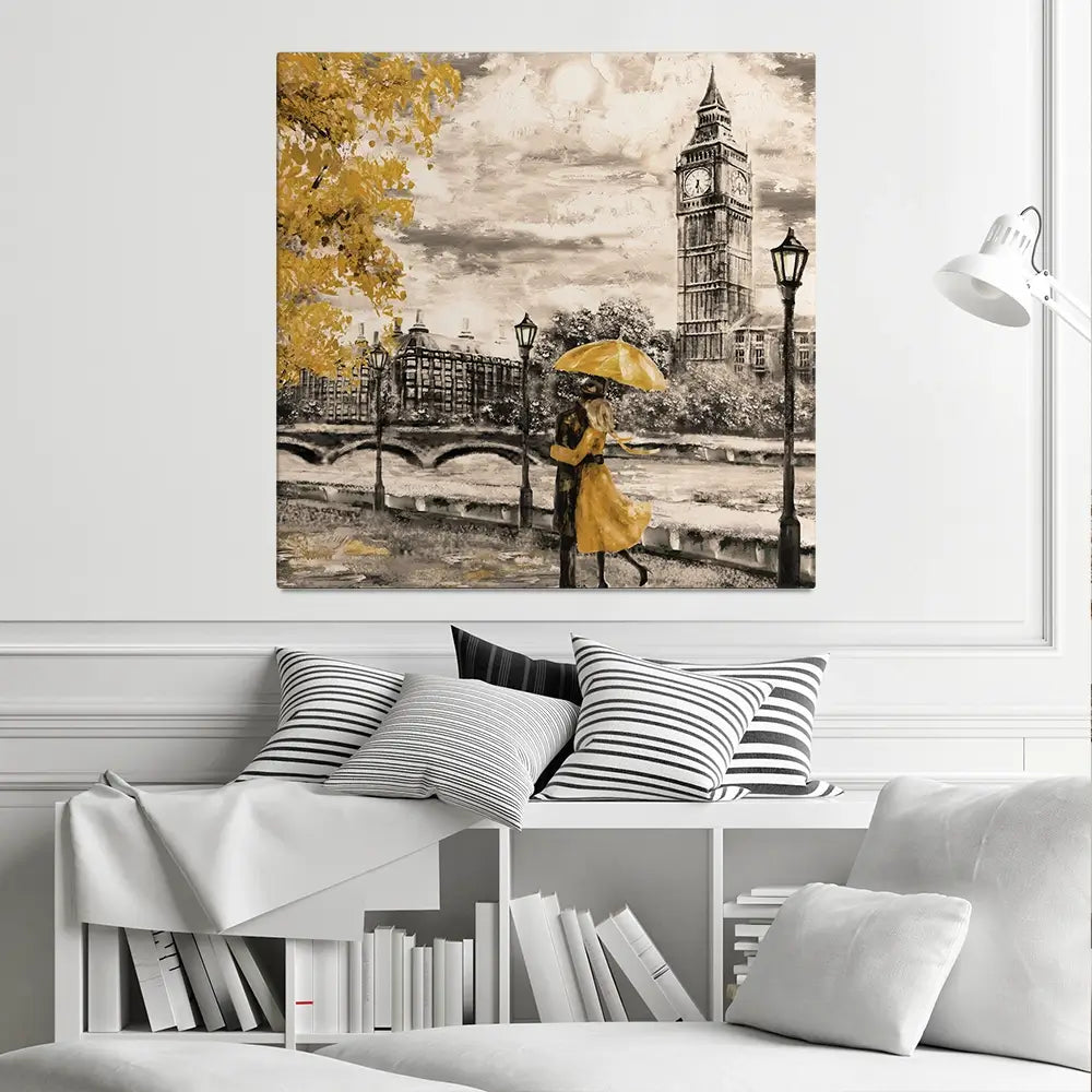 London View Square Canvas Print London View Square Canvas Print wall art product lisima / Shutterstock