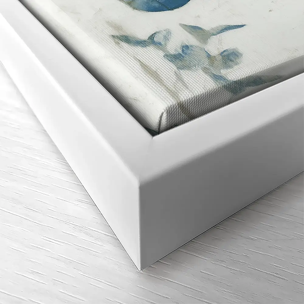 Lone Giraffe Botanical Hush Canvas Print Lone Giraffe Botanical Hush Canvas Print wall art product Chromatic Storm Studio