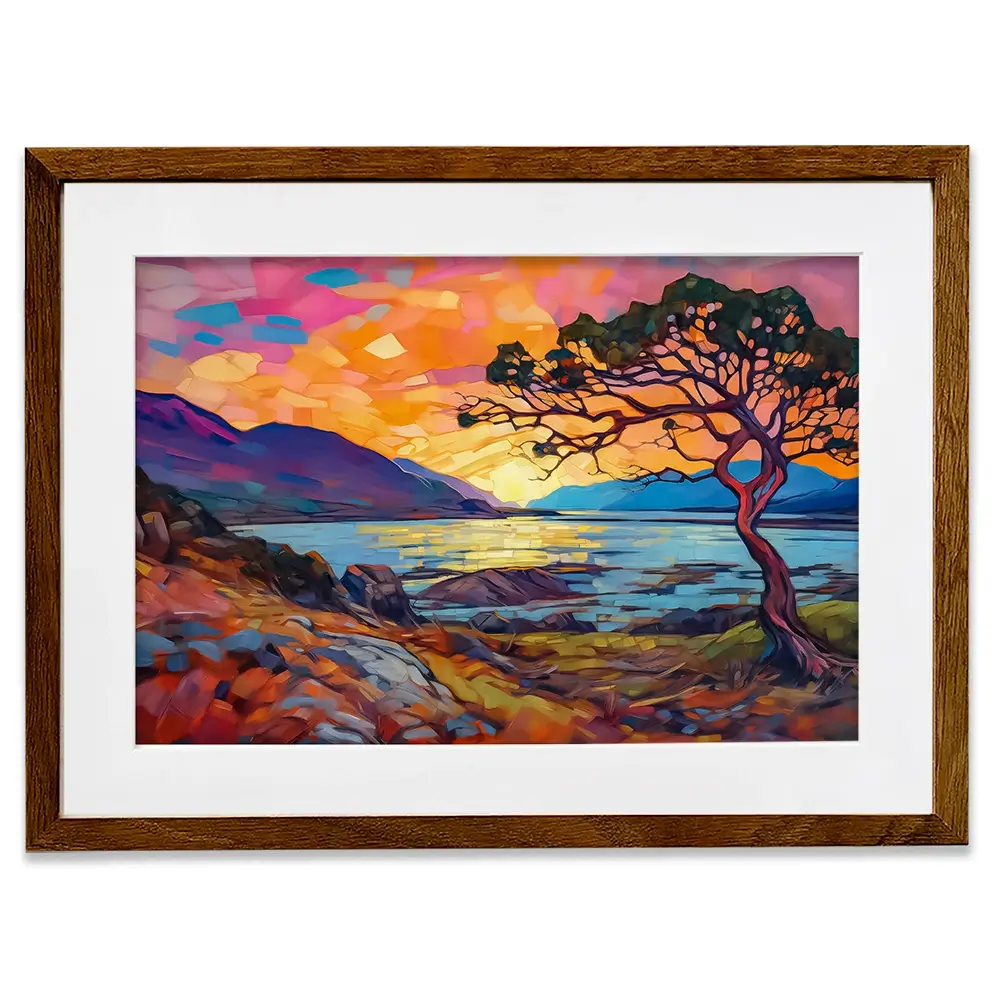 Lonesome Pine Framed Art Print Lonesome Pine Framed Art Print wall art product David Alexander Elder