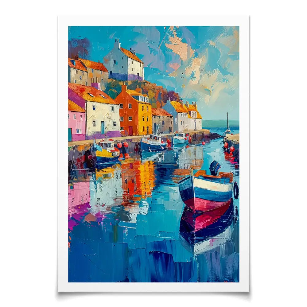 Looe Cornwall Art Print Looe Cornwall Art Print wall art product David Alexander Elder