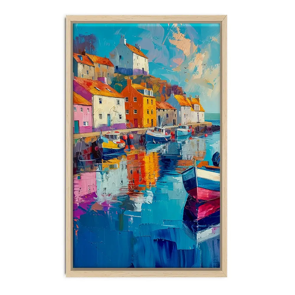Looe Cornwall Canvas Print Looe Cornwall Canvas Print wall art product David Alexander Elder