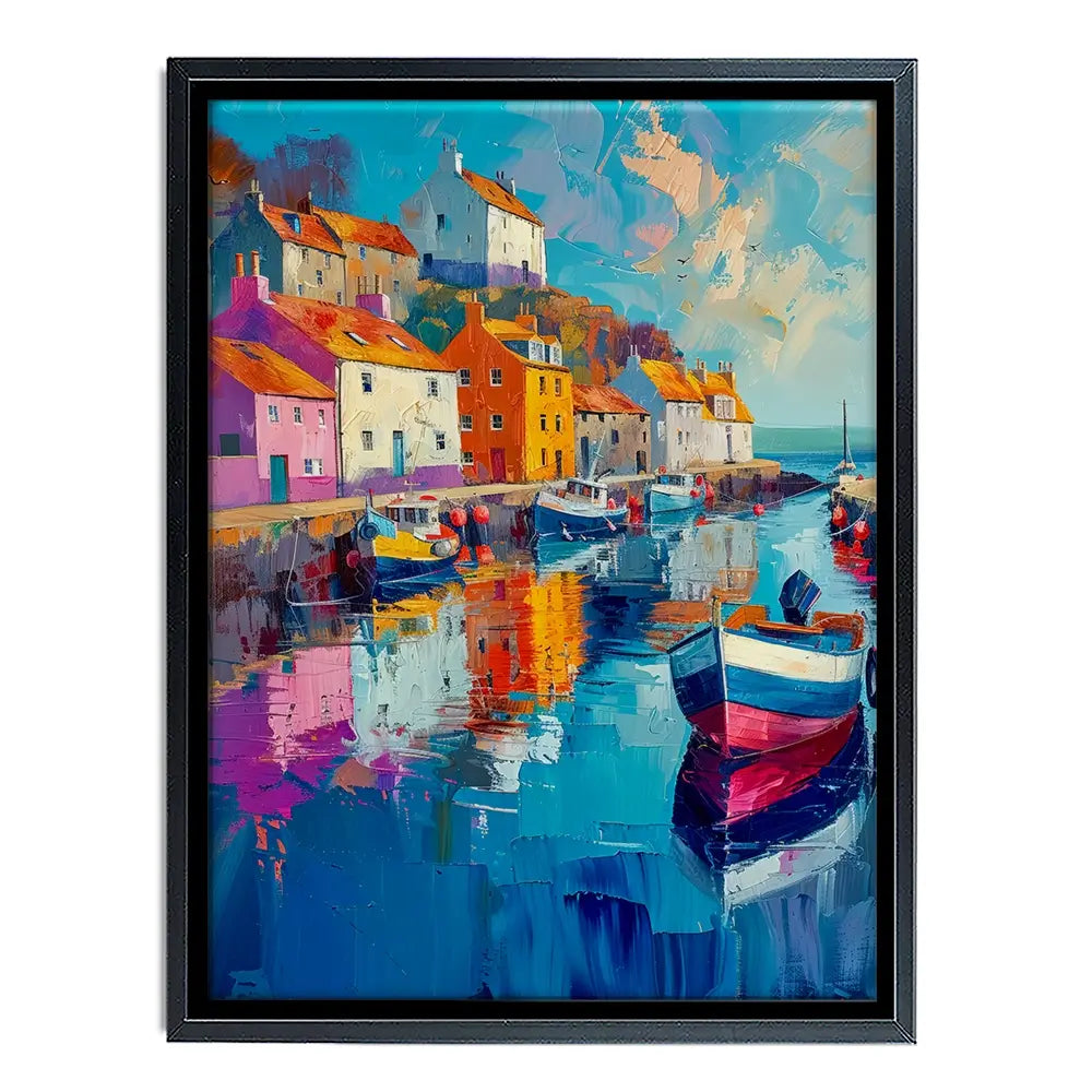 Looe Cornwall Canvas Print Looe Cornwall Canvas Print wall art product David Alexander Elder