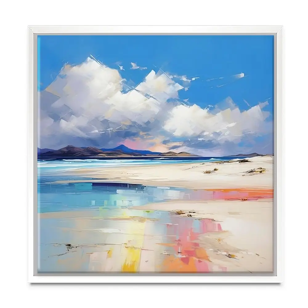Looking East Square Canvas Print Looking East Square Canvas Print wall art product David Alexander Elder