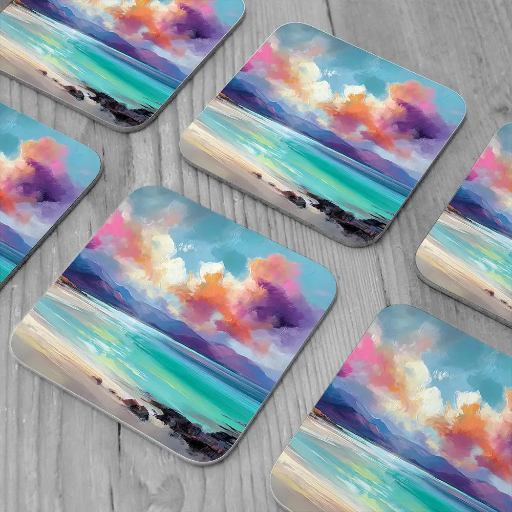 Looking To West Coaster Set Looking To West Coaster Set wall art product Art Print Shop