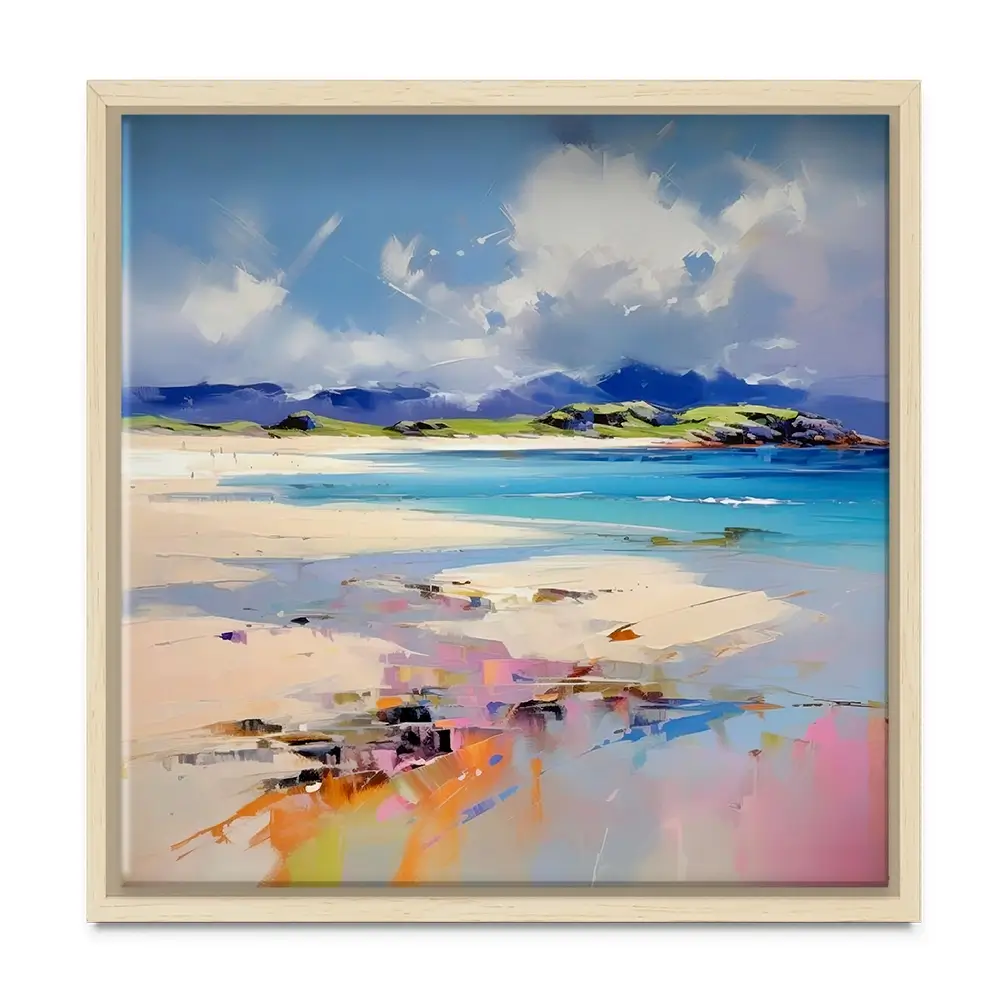 Looking West Square Canvas Print Looking West Square Canvas Print wall art product David Alexander Elder