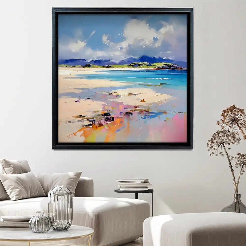 Looking West Square Canvas Print Looking West Square Canvas Print wall art product David Alexander Elder