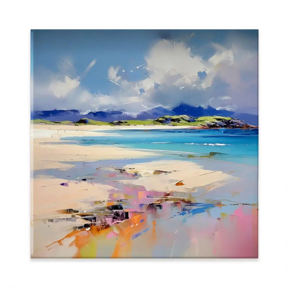Looking West Square Canvas Print Looking West Square Canvas Print wall art product David Alexander Elder
