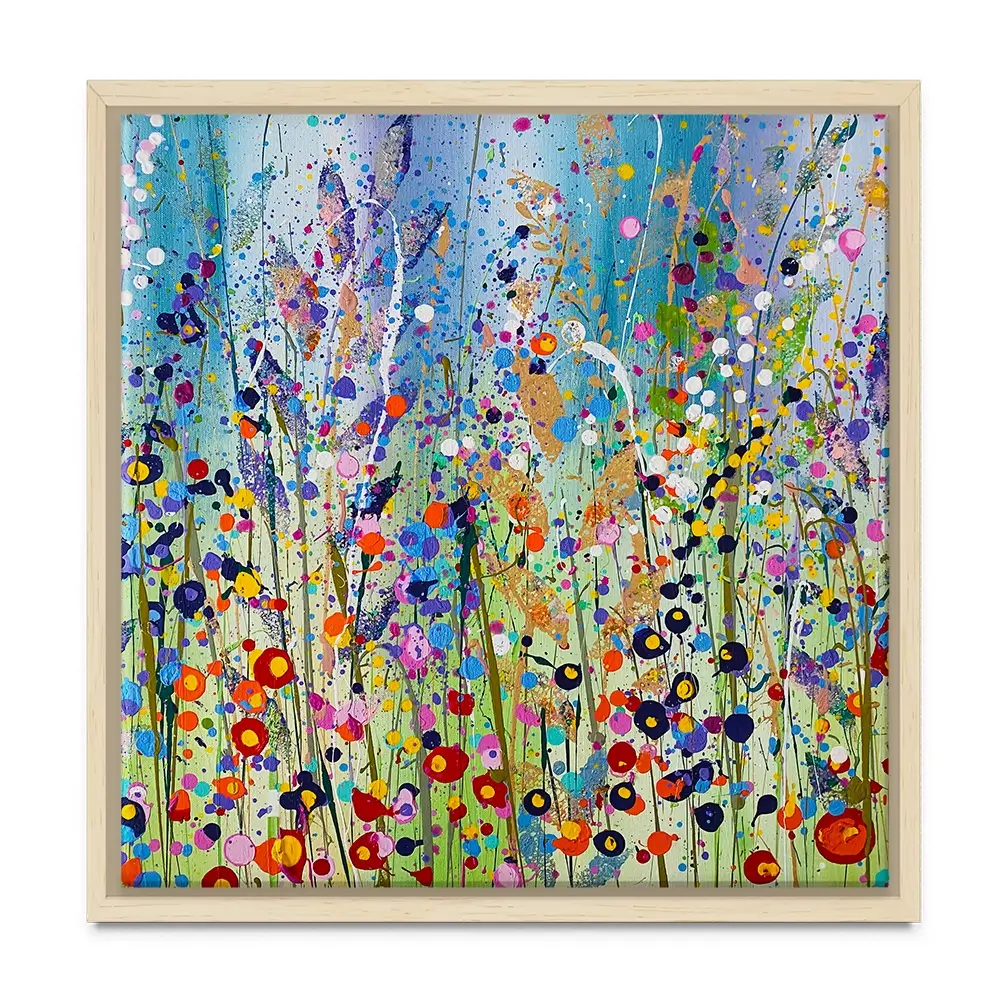 Lou Square Canvas Print Lou Square Canvas Print wall art product Scarlet Sky Studio