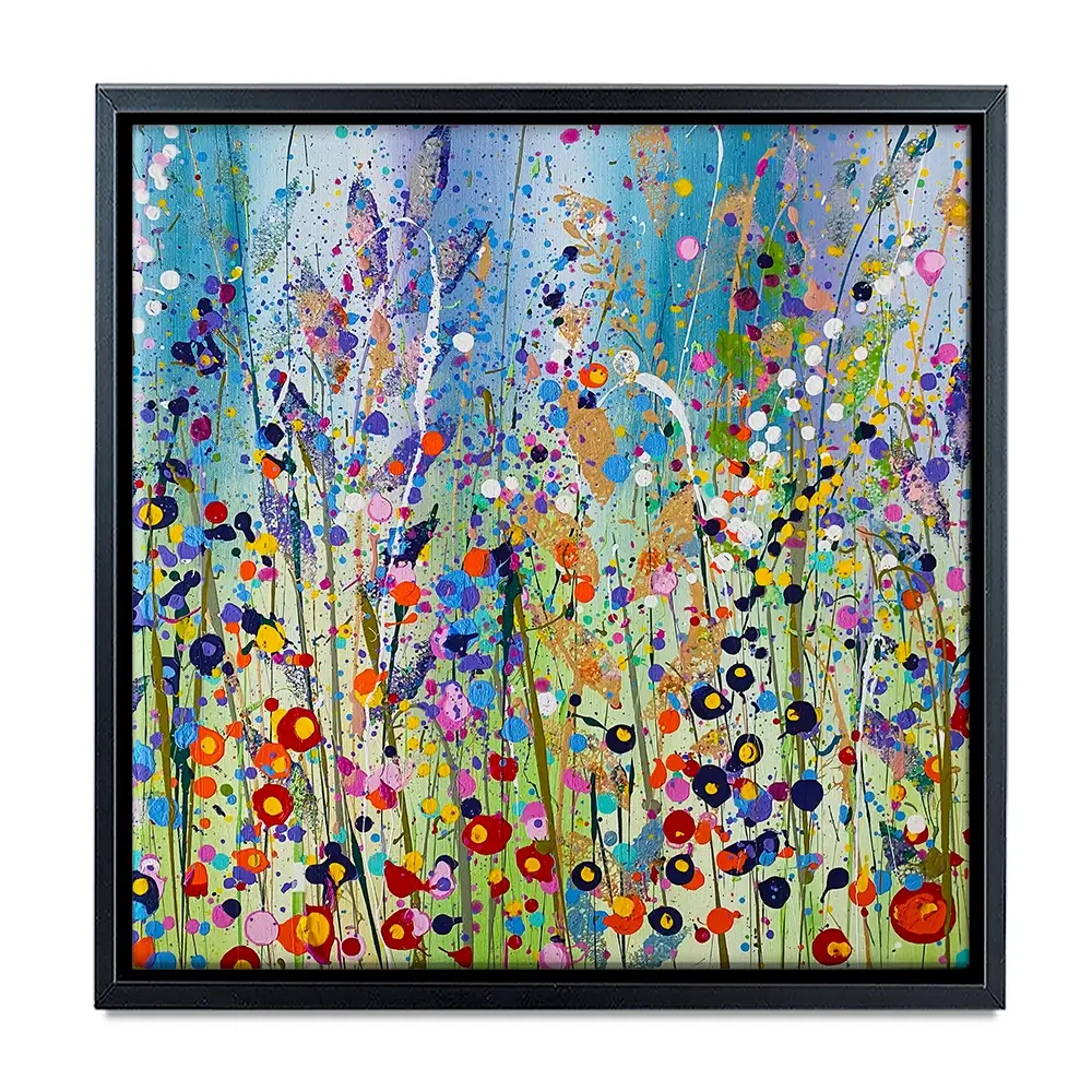 Lou Square Canvas Print Lou Square Canvas Print wall art product Scarlet Sky Studio