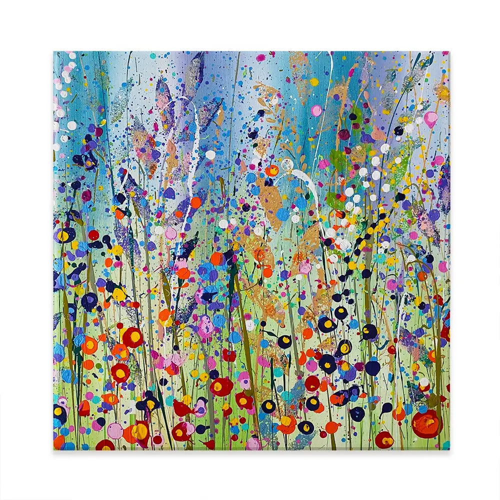 Lou Square Canvas Print Lou Square Canvas Print wall art product Scarlet Sky Studio