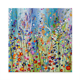 Lou Square Canvas Print Lou Square Canvas Print wall art product Scarlet Sky Studio