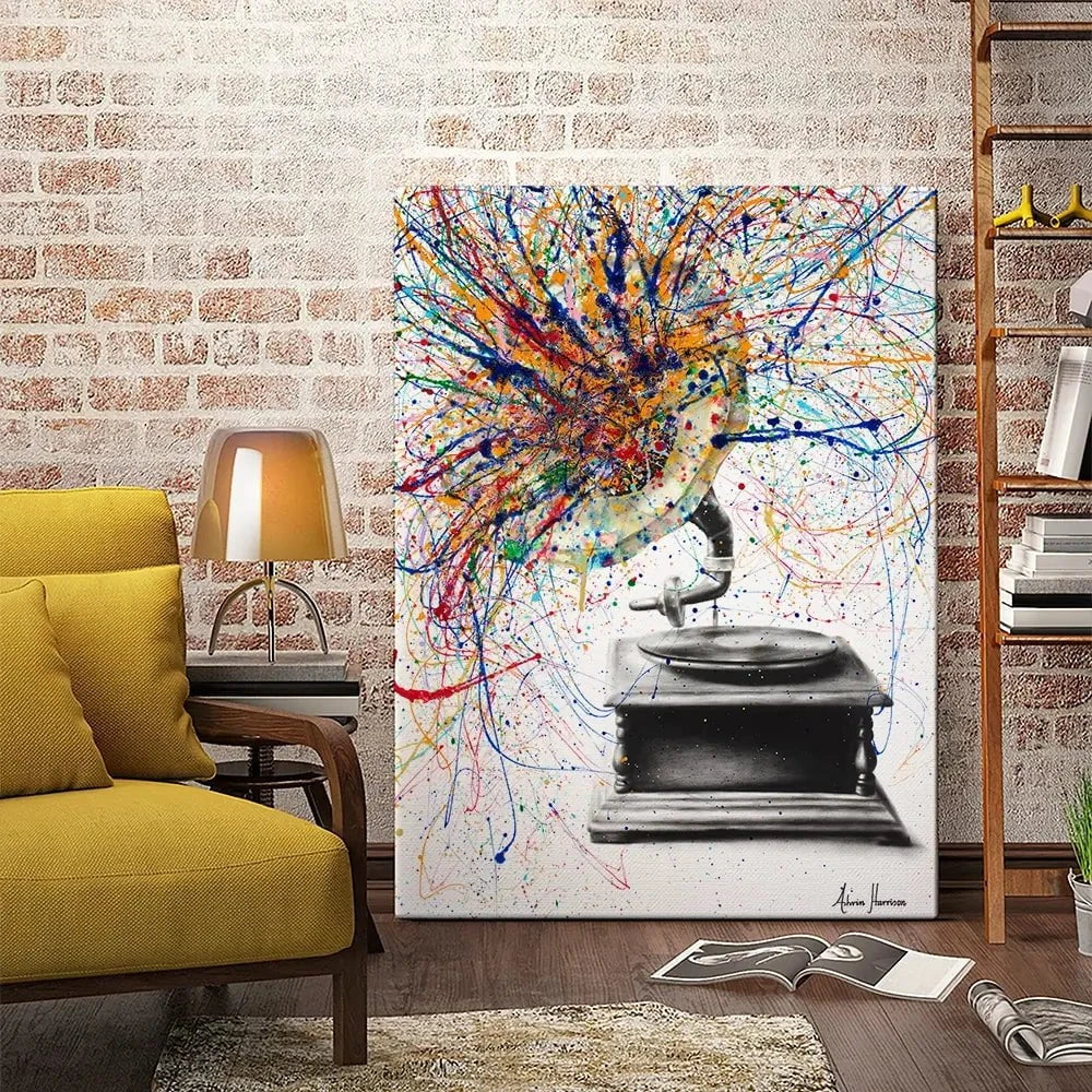 Louder Canvas Print Louder Canvas Print wall art product Ashvin Harrison