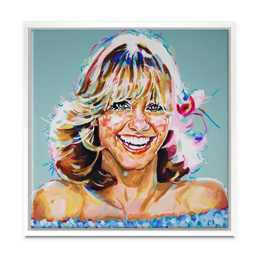 Love And Light Square Canvas Print Love And Light Square Canvas Print wall art product Juliet Stockton