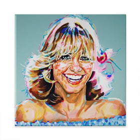 Love And Light Square Canvas Print Love And Light Square Canvas Print wall art product Juliet Stockton