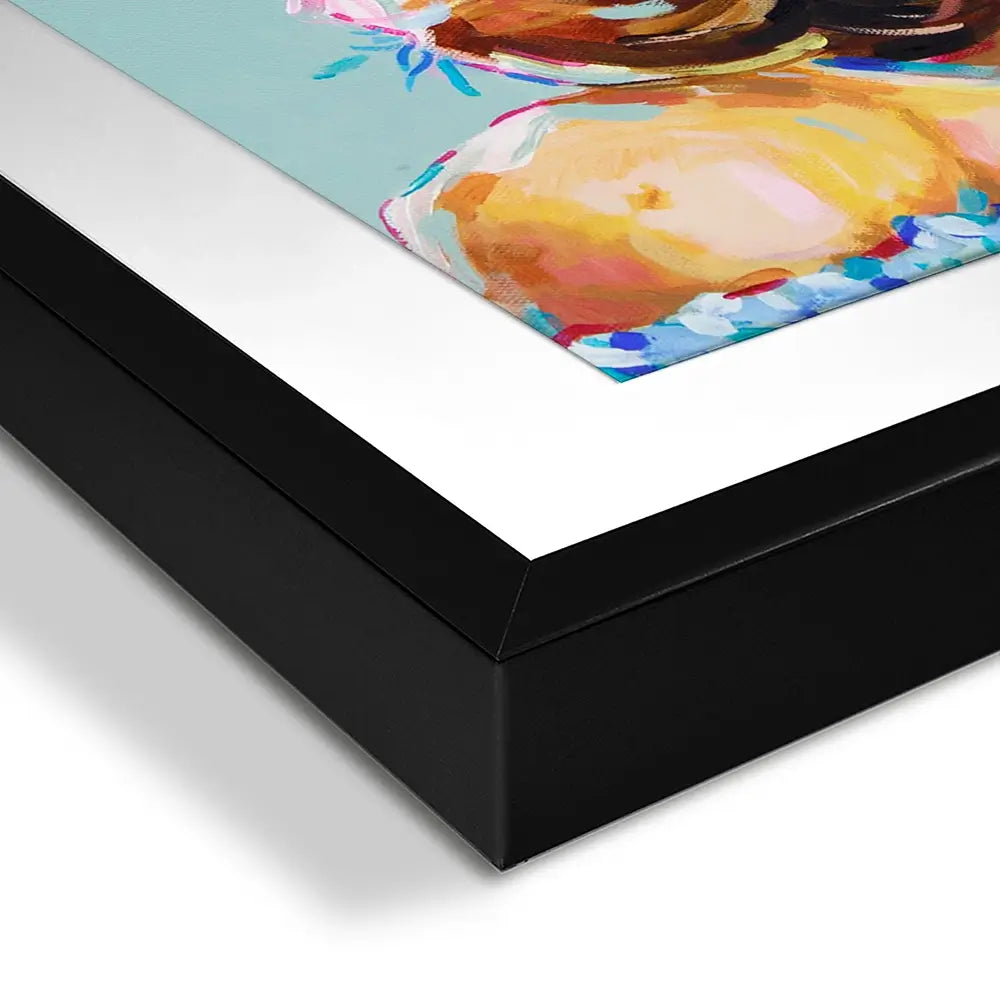 Love And Light Square Framed Art Print Love And Light Square Framed Art Print wall art product Juliet Stockton