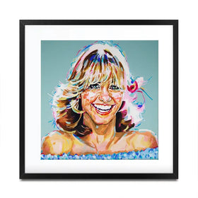 Love And Light Square Framed Art Print Love And Light Square Framed Art Print wall art product Juliet Stockton