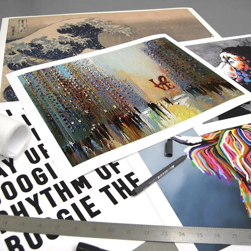 Love In The City Art Print Love In The City Art Print wall art product Ekaterina Ermilkina