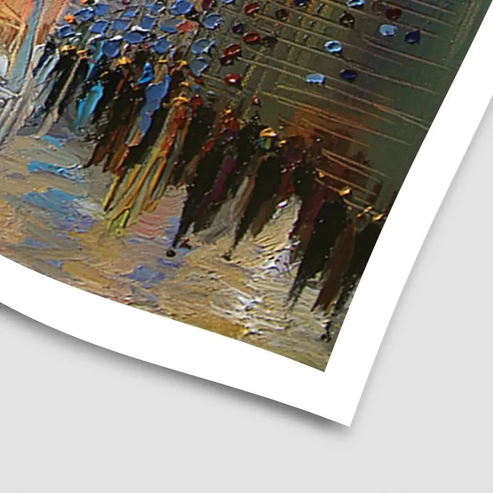 Love In The City Art Print Love In The City Art Print wall art product Ekaterina Ermilkina