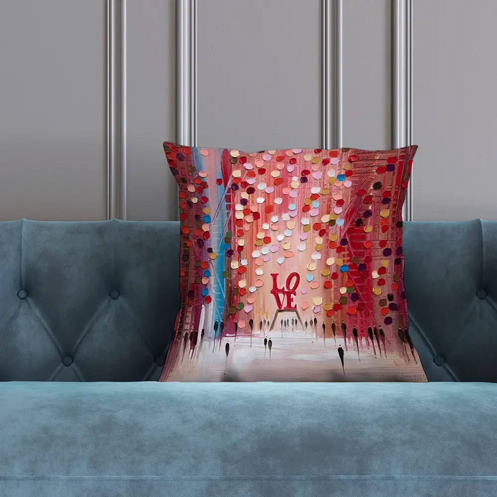 Love Is All We Need Cushion Love Is All We Need Cushion wall art product Ekaterina Ermilkina